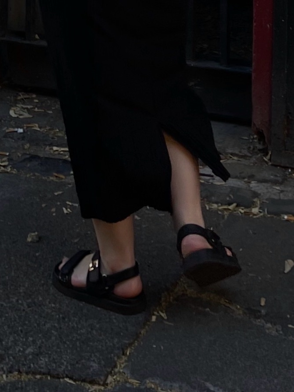 Target Black Sandles - Picture 7 of 8